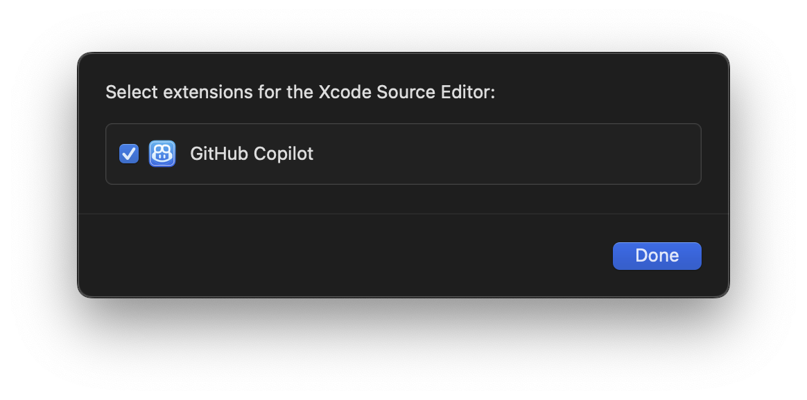 Screenshot: Extension permission